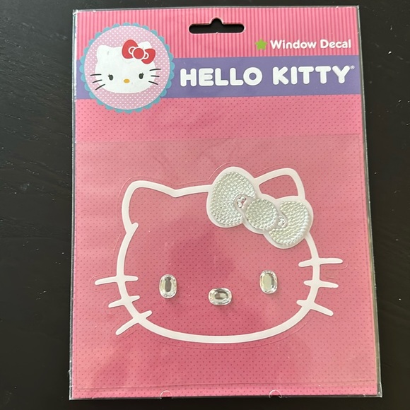 HELLO KITTY WINDOW DECAL - Picture 1 of 2